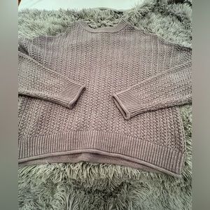 Lavender sweater, never worn, no tags.